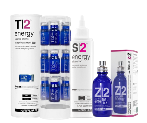 NAPURA Anti Hair Loss Bundle — Treatment, Shampoo & Vials