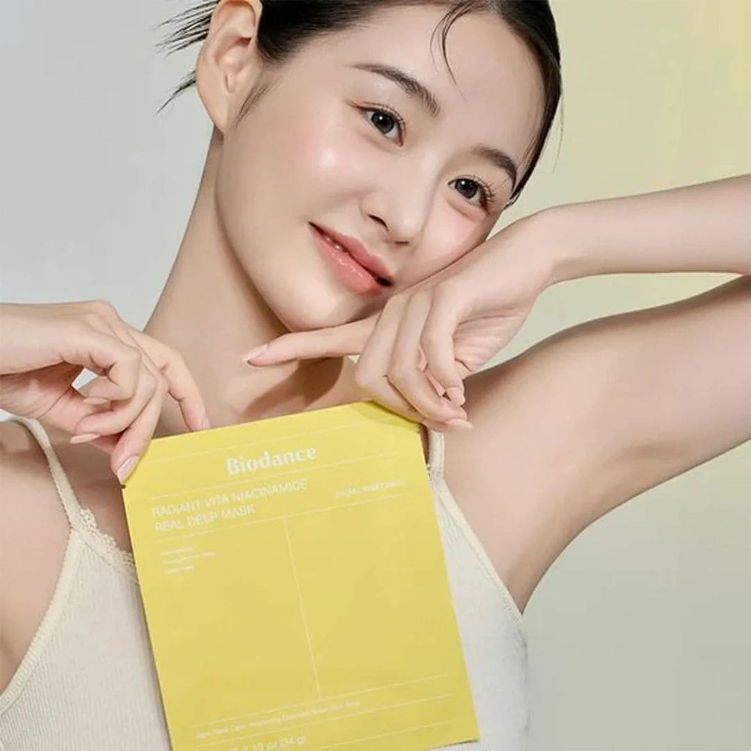Biodance Radiant Vita Niacinamide Real Deep Mask — 4 Pack