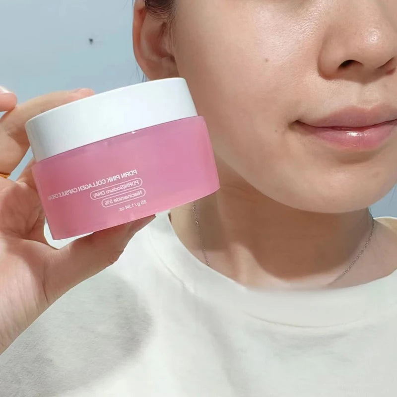 PDRN Pink Collagen Capsule Cream with Niacinamide