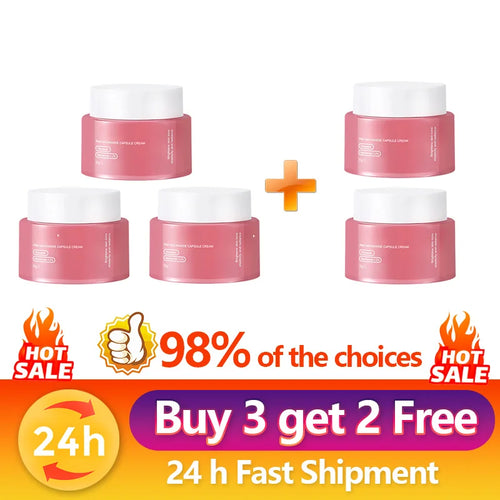 PDRN Pink Collagen Capsule Cream with Niacinamide