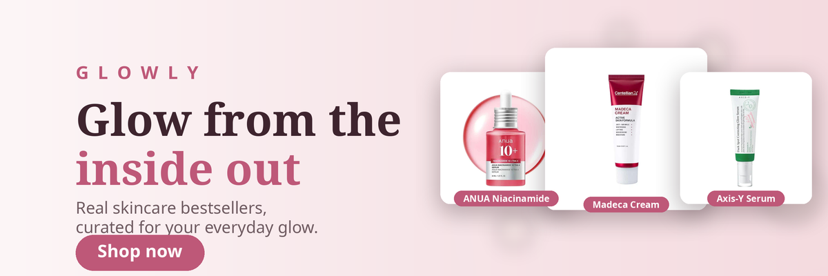 Glowly hero cover - pink
