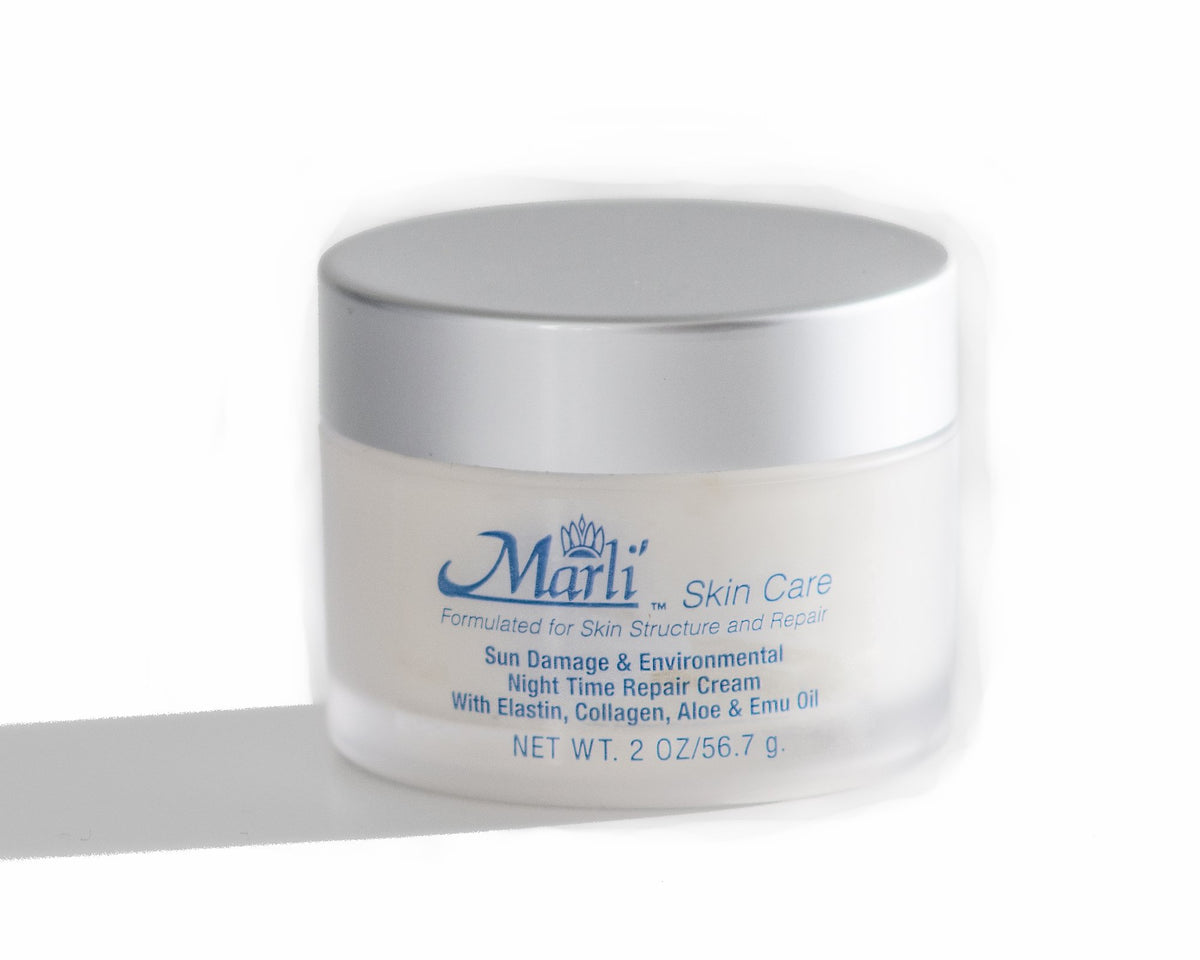 Marli's Sun Damage & Environmental Night Repair Cream — 2 oz